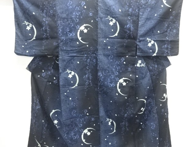 JAPANESE KIMONO FOR MEN / YUKATA / KOBAI / CRESCENT MOON 